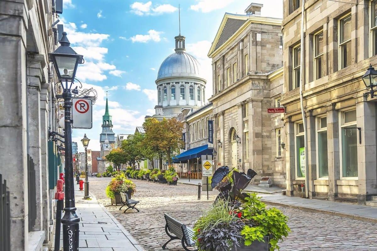 M11 Gorgeous Bright Corner 2Br In Heart Of Mtl Appartement Montréal Buitenkant foto