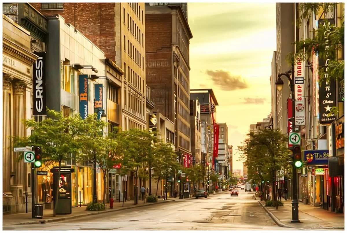 M11 Gorgeous Bright Corner 2Br In Heart Of Mtl Appartement Montréal Buitenkant foto